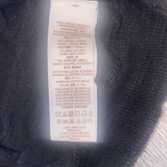 We The Free Tee with Embroidered Fishnet Sleeves size Large EUC - Picture 10 of 10